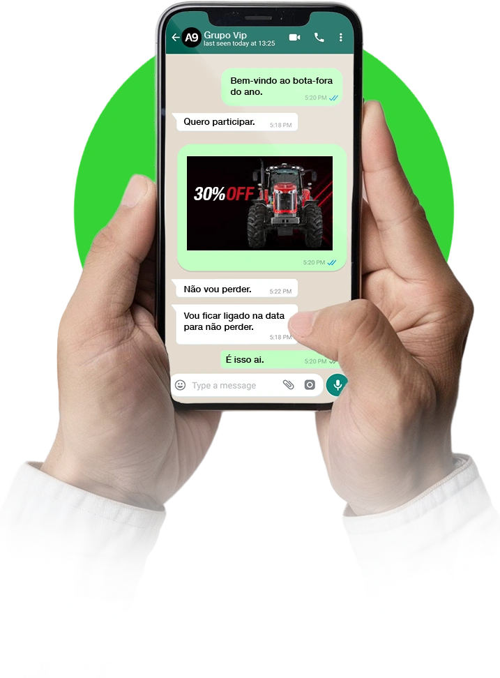Grupo VIP no WhatsApp